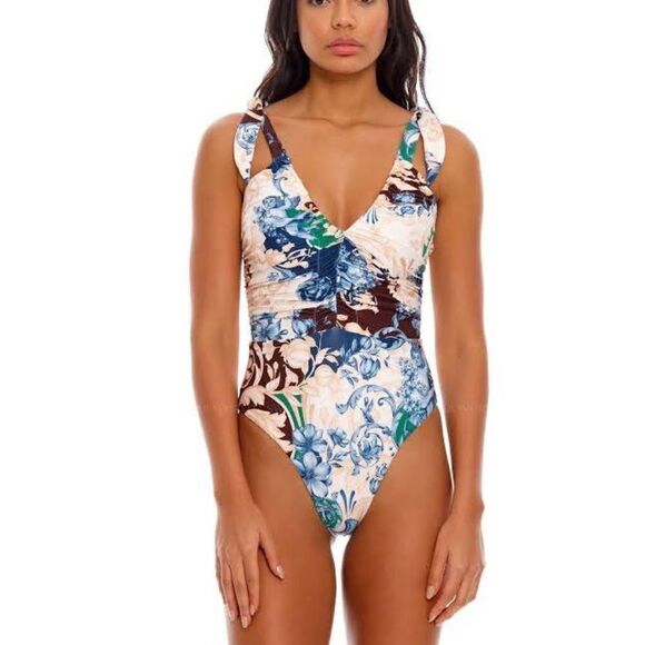 Agua Bendita Nika One Piece Swimsuit Size M - Picture 1 of 9